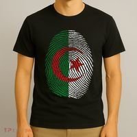 Algeria blood fingerprint T-Shirt thumb 3