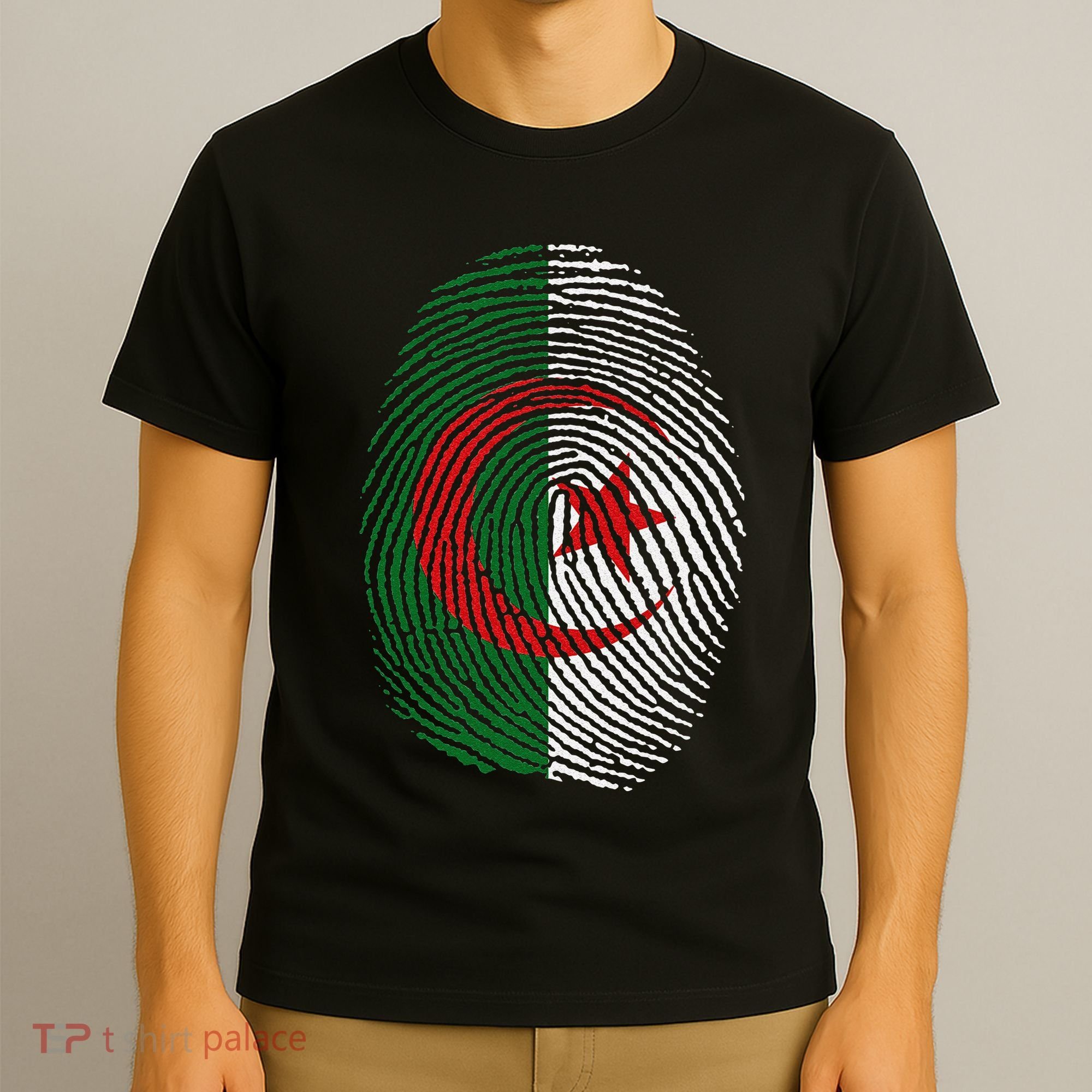 Algeria blood fingerprint T-Shirt