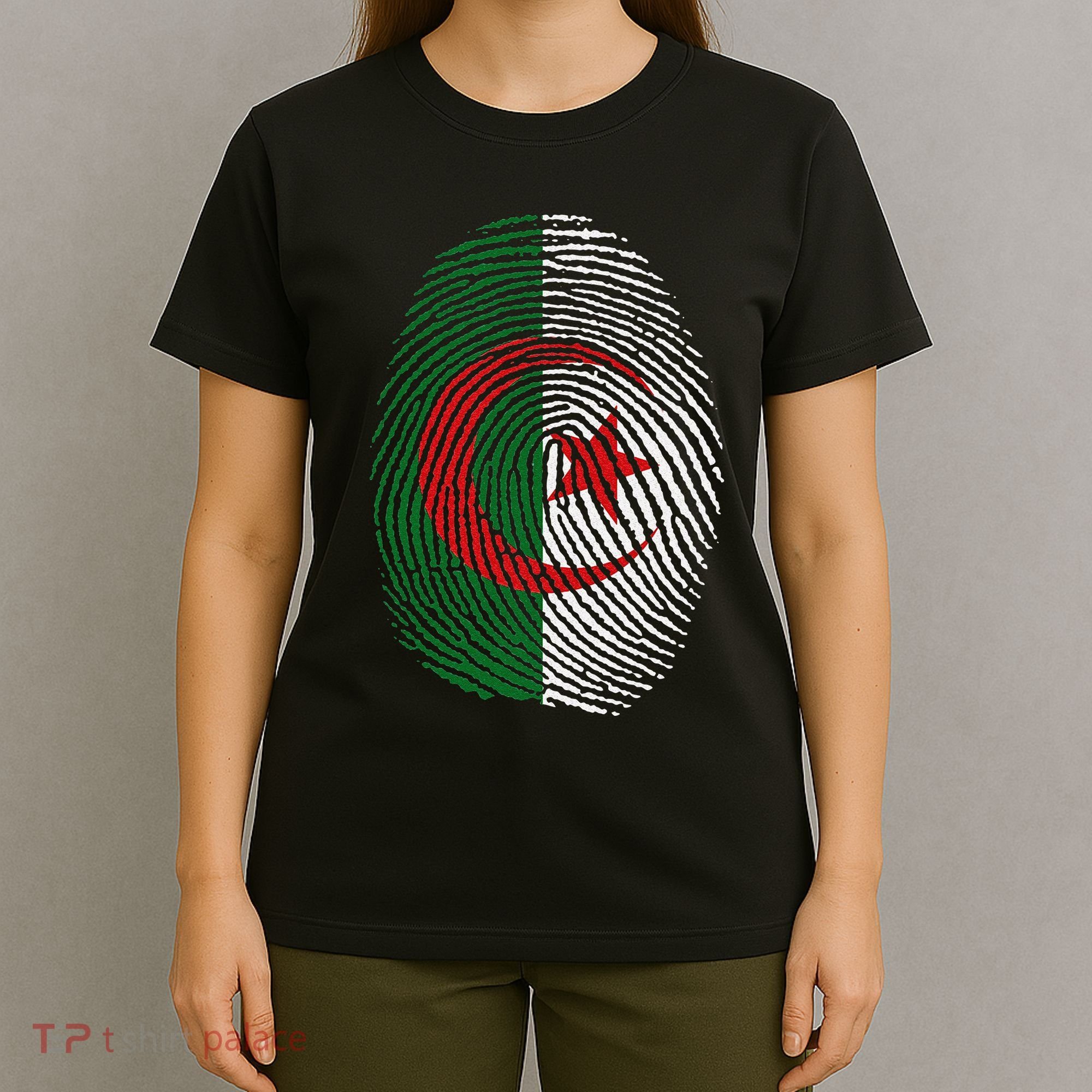 Algeria blood fingerprint T-Shirt