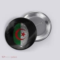 Algeria blood fingerprint Button thumb 0