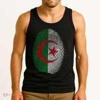 Algeria blood fingerprint Tank Top thumb 3