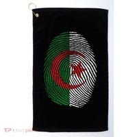 Algeria blood fingerprint Golf Towel thumb 0