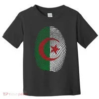 Algeria blood fingerprint Toddler T-Shirt thumb 0