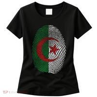 Algeria blood fingerprint Women's T-Shirt thumb 0