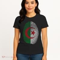 Algeria blood fingerprint Women's T-Shirt thumb 4