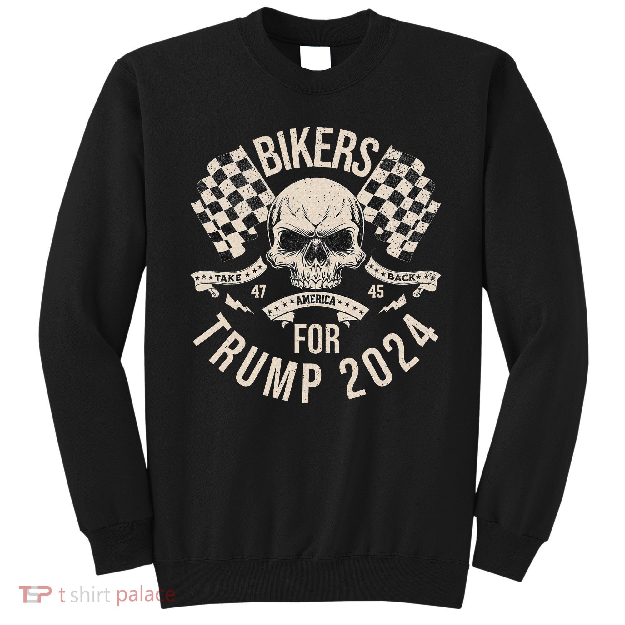 American Bikers For Trump Take America Back 2024 Sweatshirt