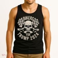 American Bikers For Trump Take America Back 2024 Tank Top thumb 3