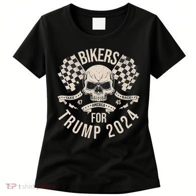 American Bikers For Trump Take America Back 2024 Women's T-Shirt