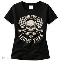 American Bikers For Trump Take America Back 2024 Women's T-Shirt thumb 0