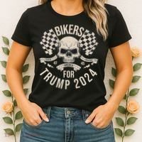 American Bikers For Trump Take America Back 2024 Women's T-Shirt thumb 2