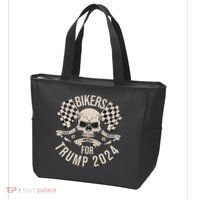 American Bikers For Trump Take America Back 2024 Tote Bag thumb 3