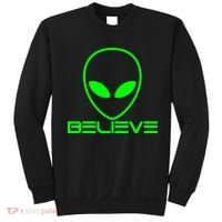 Alien Believe Funny Science Sweatshirt thumb 0