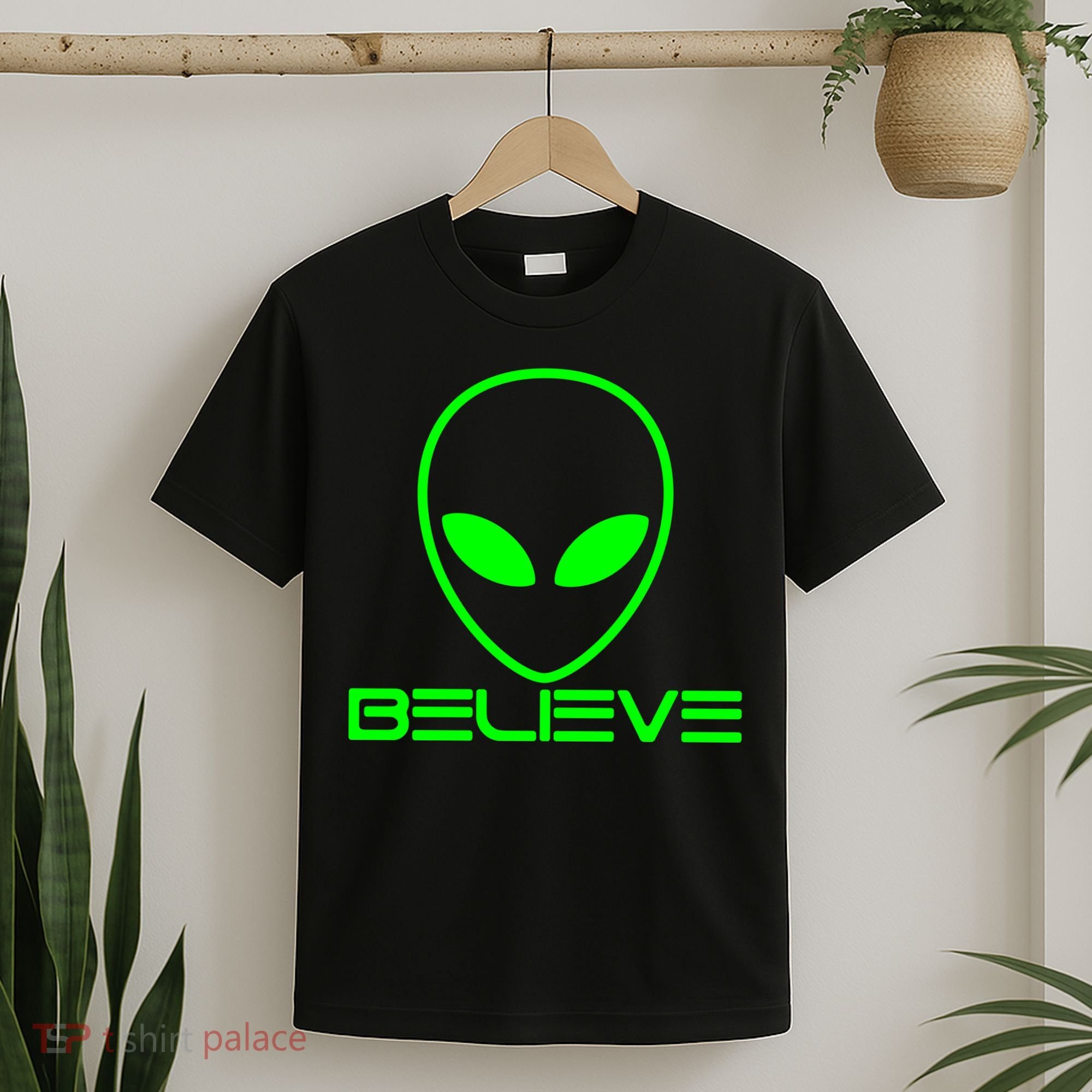 Alien Believe Funny Science T-Shirt