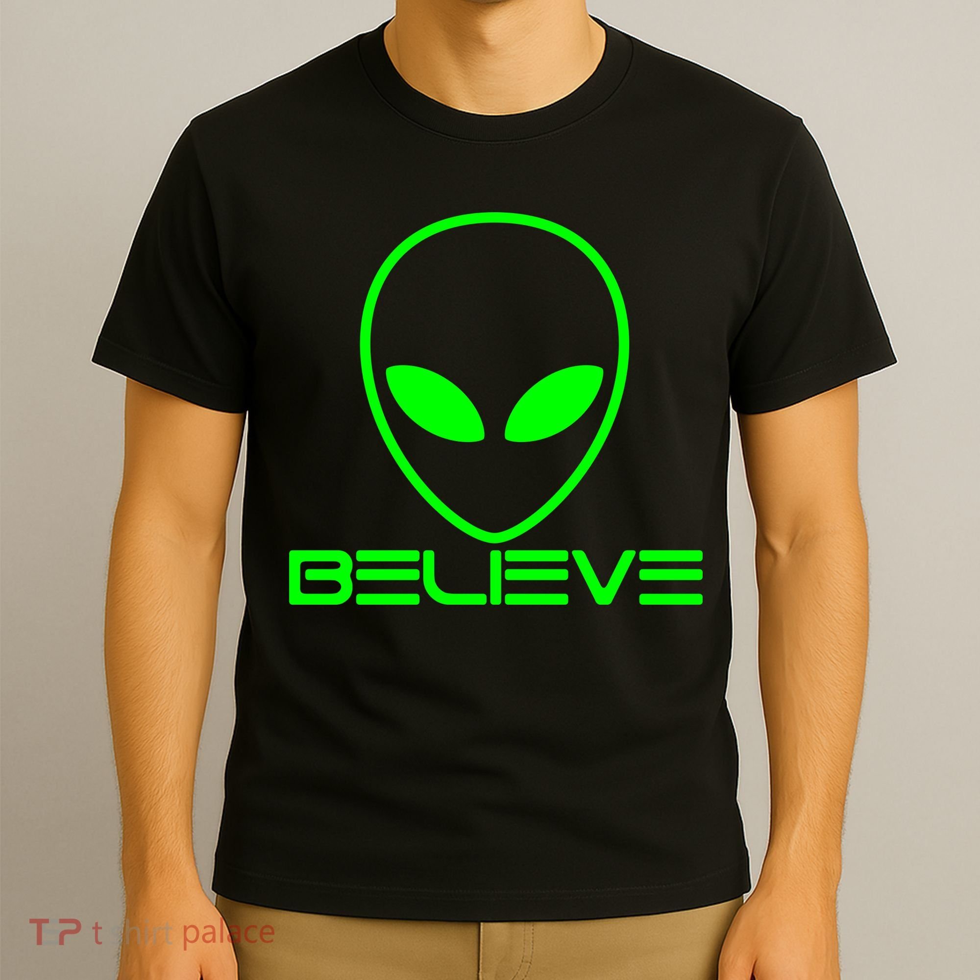 Alien Believe Funny Science T-Shirt