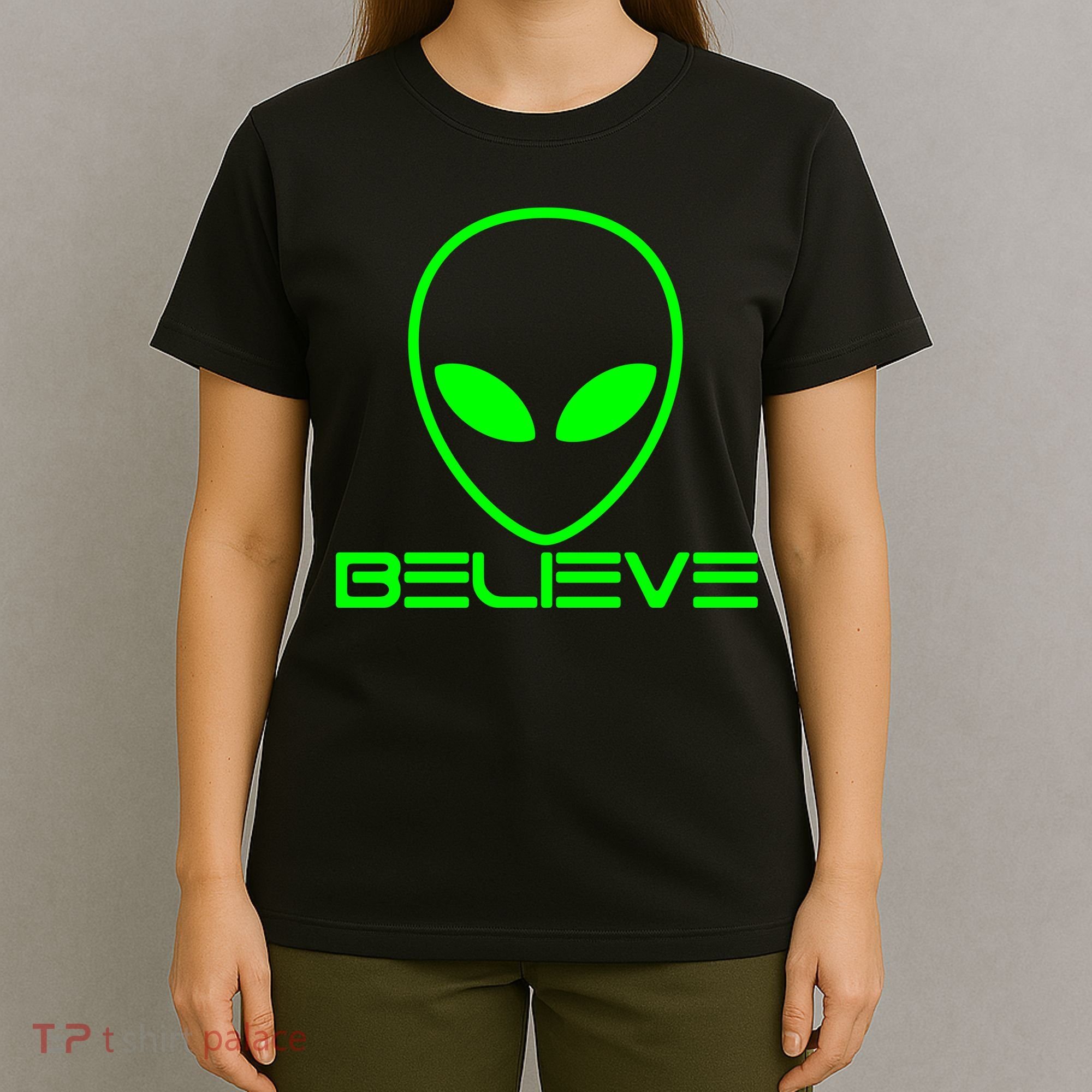 Alien Believe Funny Science T-Shirt