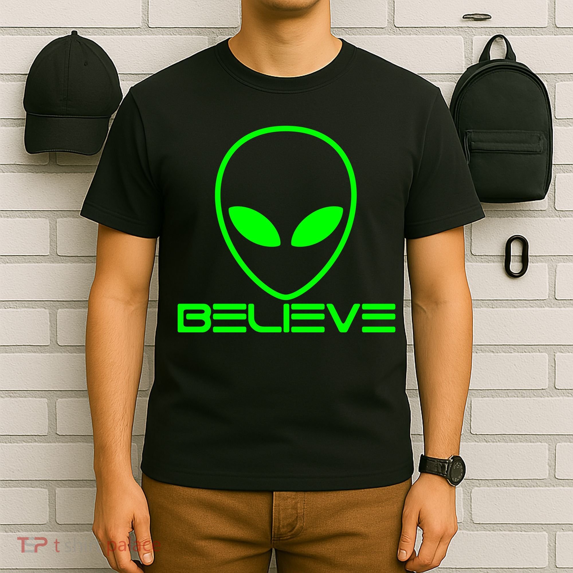 Alien Believe Funny Science T-Shirt
