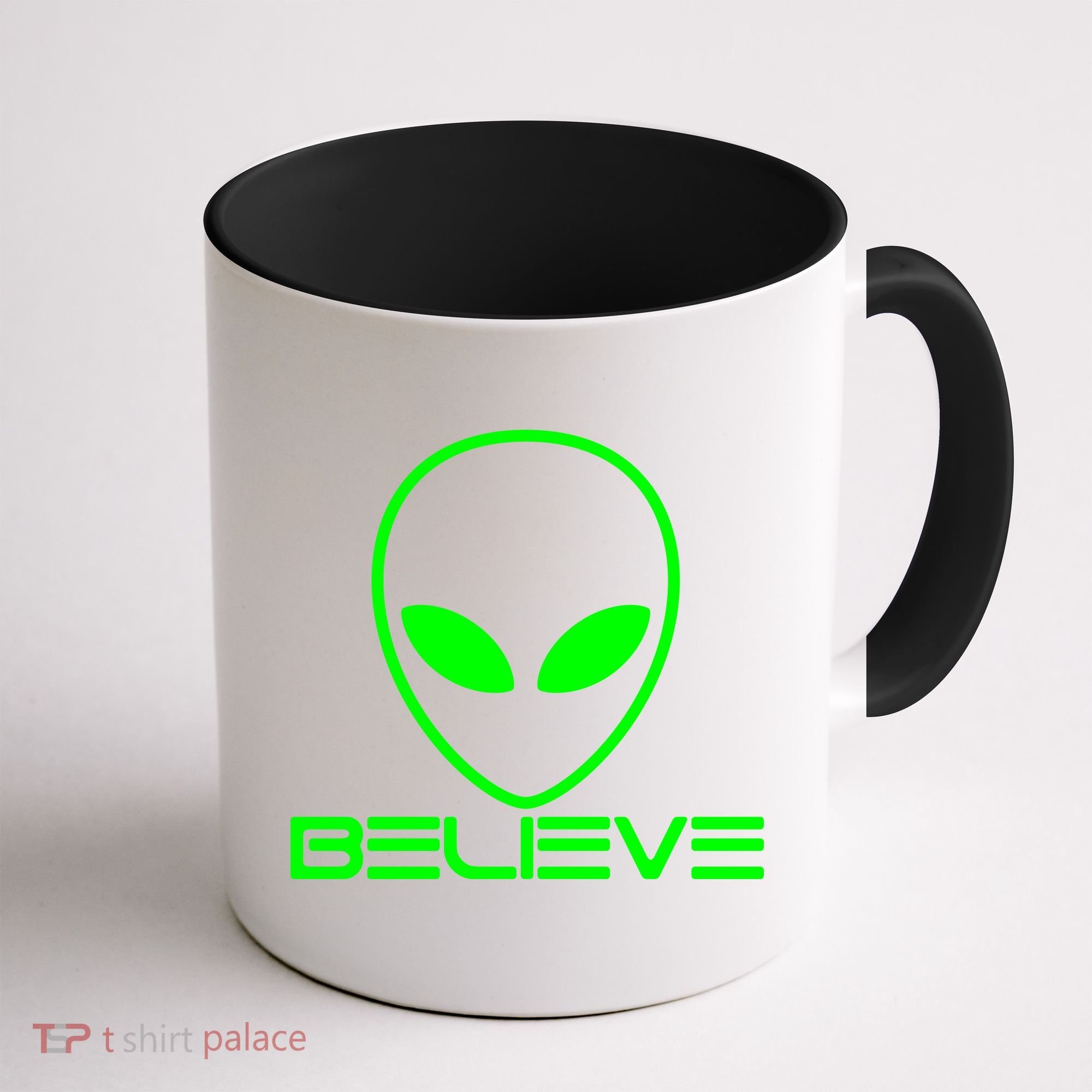 Alien Believe Funny Science Coffee Mug