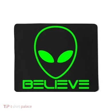 Alien Believe Funny Science Mousepad