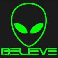 Alien Believe Funny Science Tank Top thumb 6