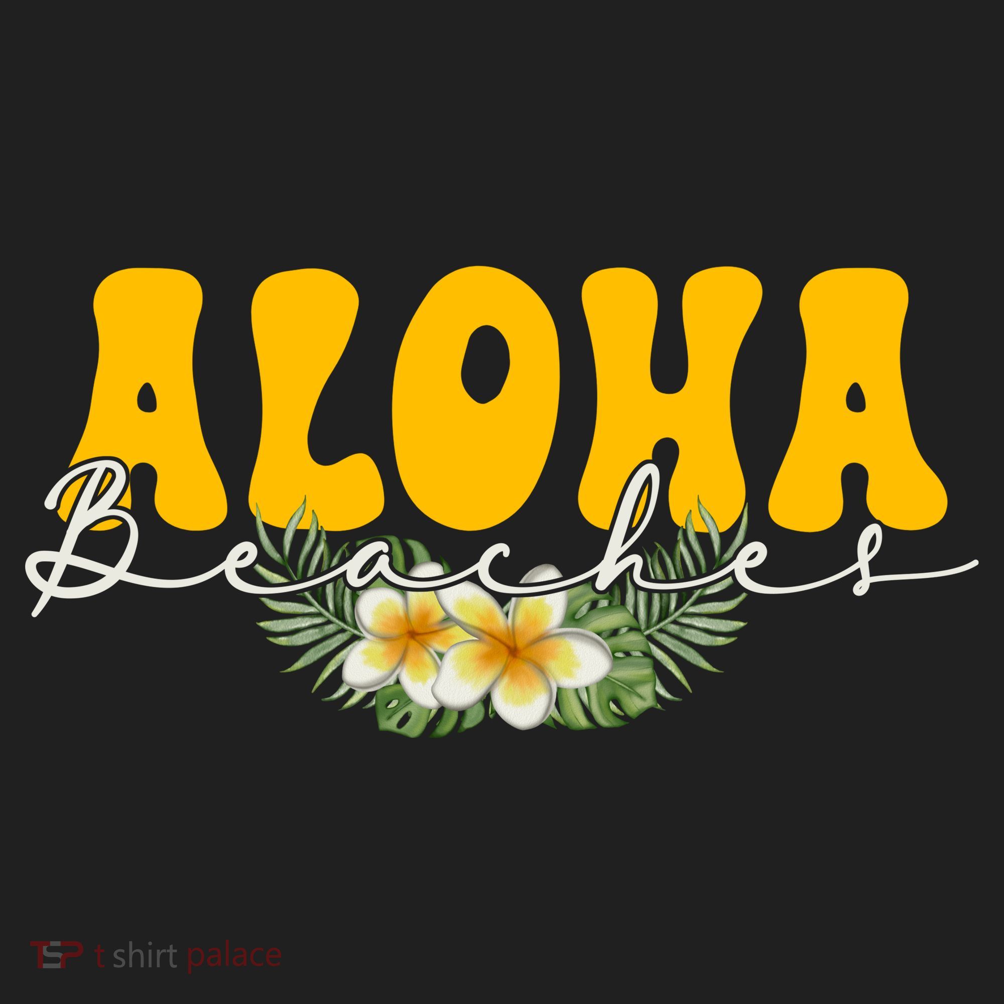 Aloha Beaches Funny Hawaii Tropical Women's Sweatshirt
