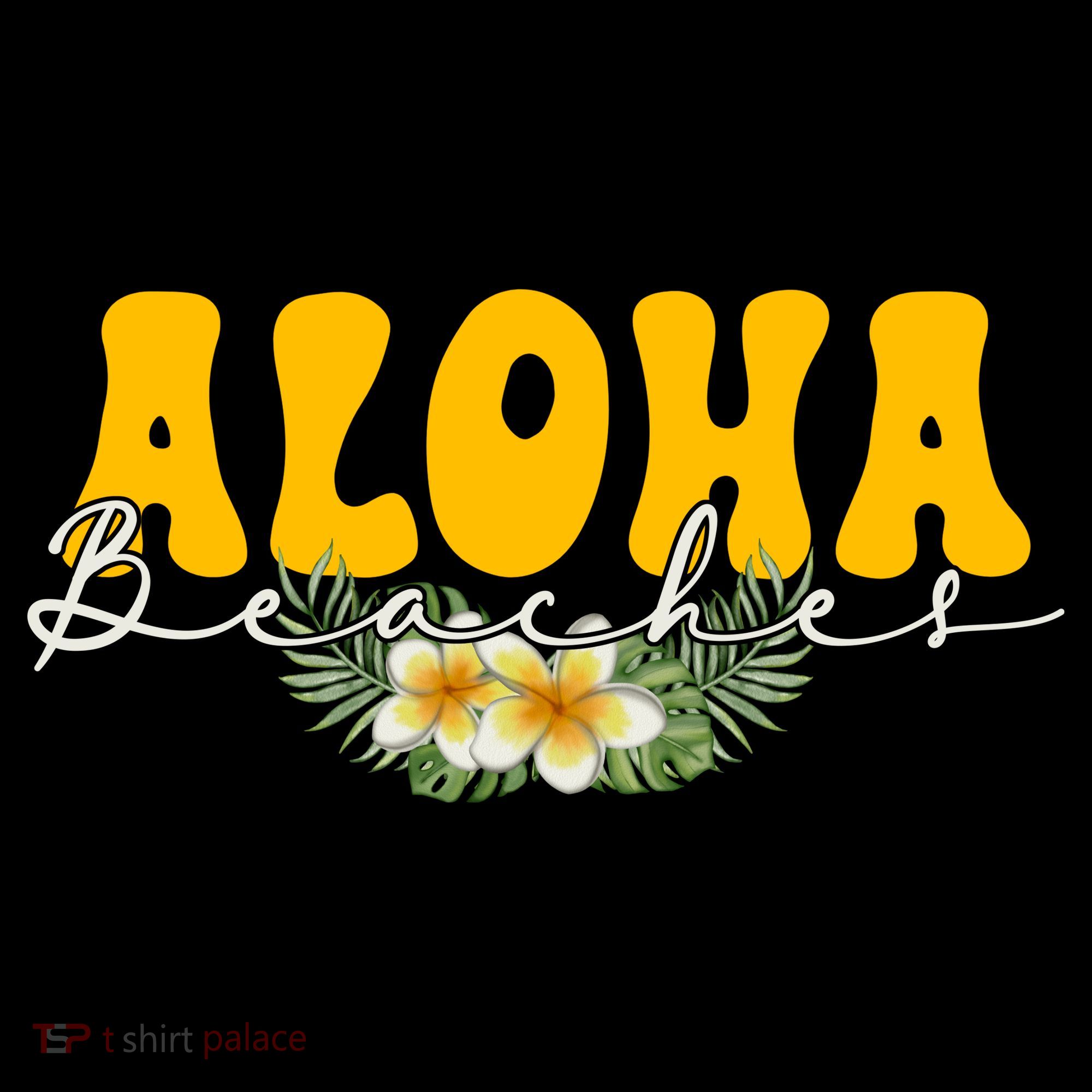 Aloha Beaches Funny Hawaii Tropical Coaster