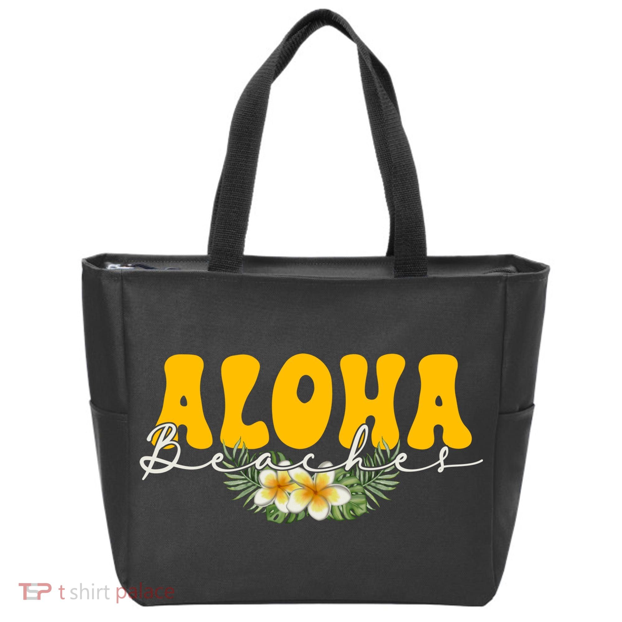 Aloha Beaches Funny Hawaii Tropical Tote Bag
