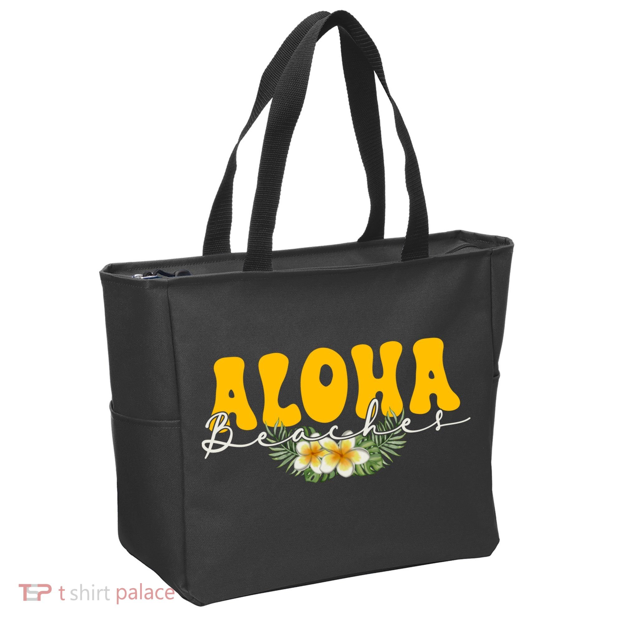 Aloha Beaches Funny Hawaii Tropical Tote Bag