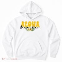Aloha Beaches Funny Hawaii Tropical Hoodie thumb 0