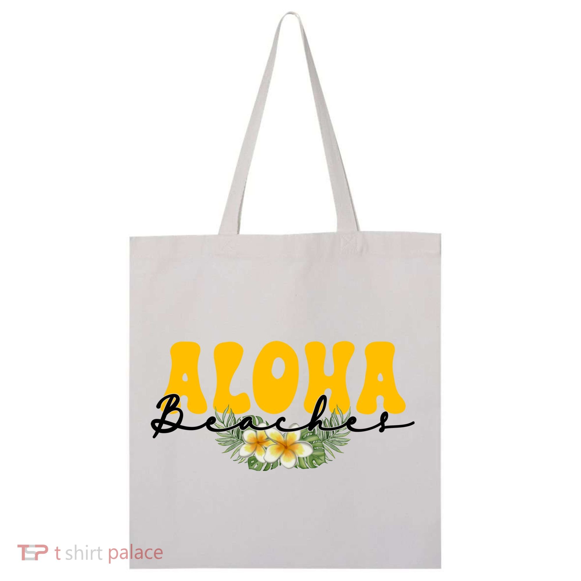 Aloha Beaches Funny Hawaii Tropical Tote Bag