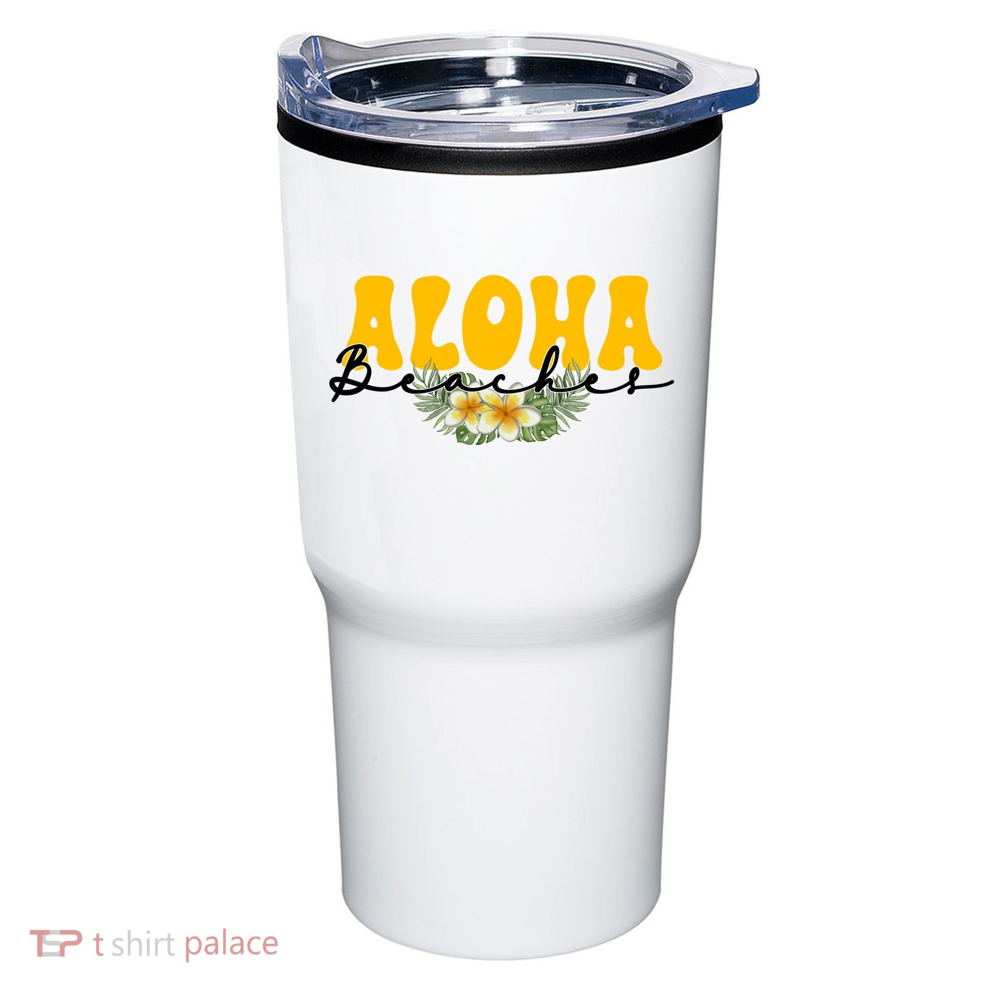 Aloha Beaches Funny Hawaii Tropical Tumbler