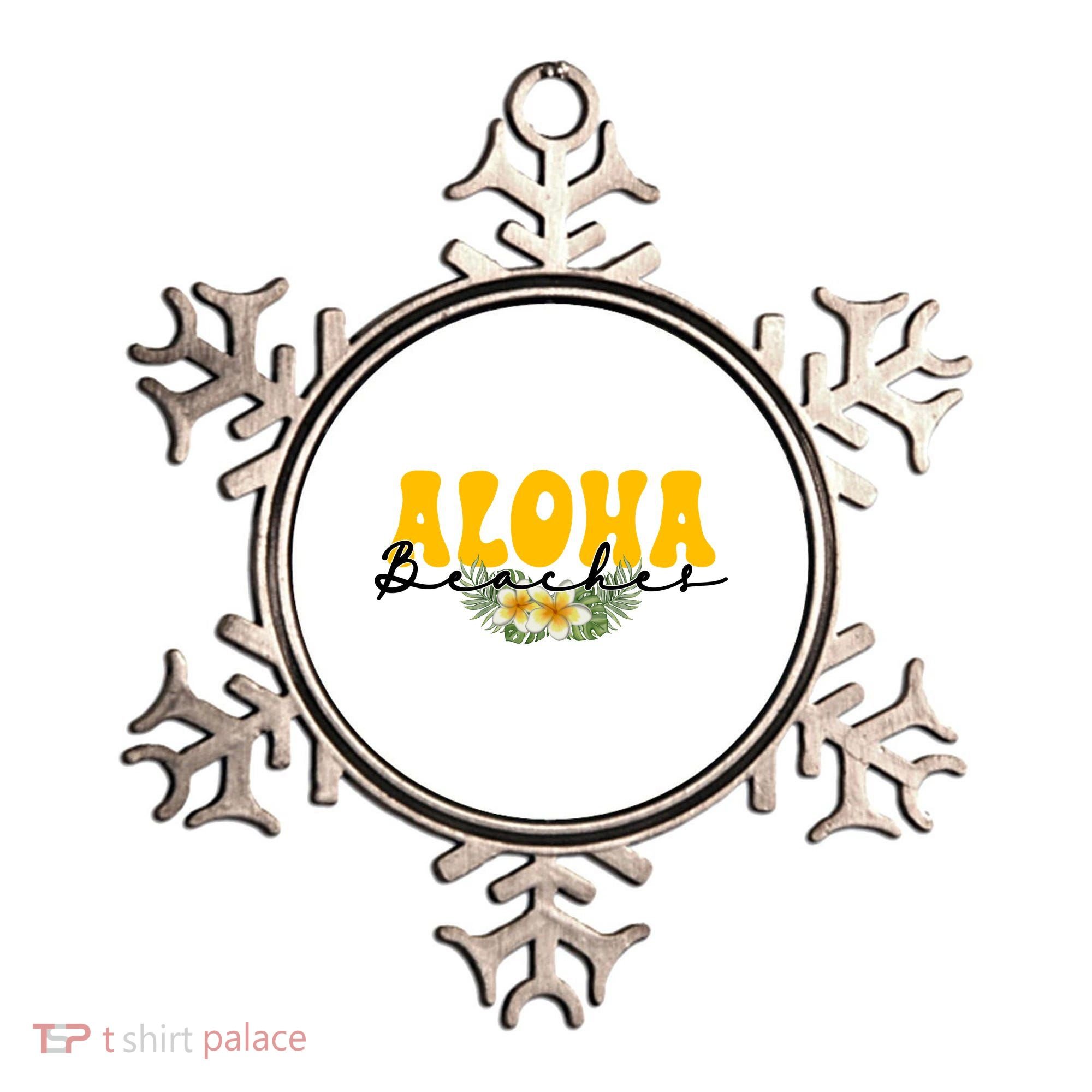 Aloha Beaches Funny Hawaii Tropical Ornament