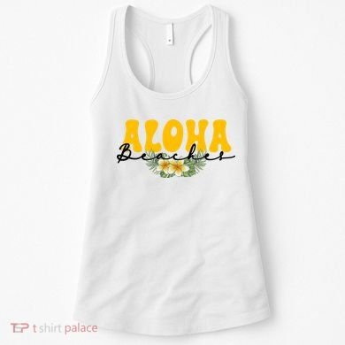 Aloha Beaches Funny Hawaii Tropical Women's Tank Top