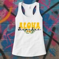 Aloha Beaches Funny Hawaii Tropical Women's Tank Top thumb 3