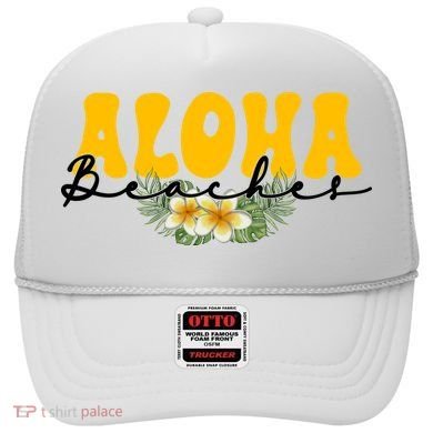 Aloha Beaches Funny Hawaii Tropical Hat