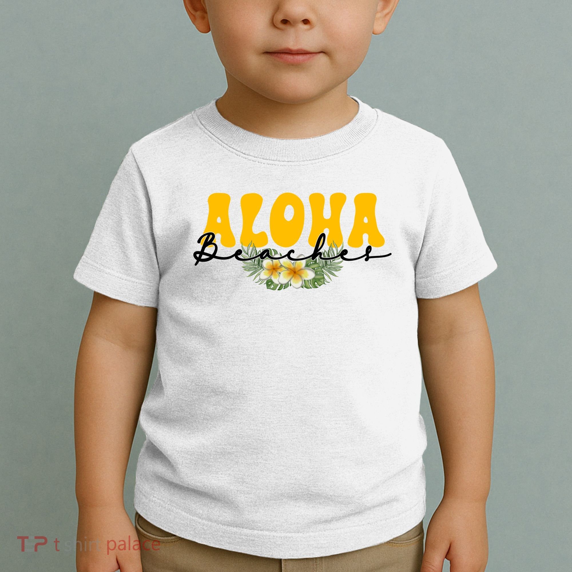 Aloha Beaches Funny Hawaii Tropical Toddler T-Shirt