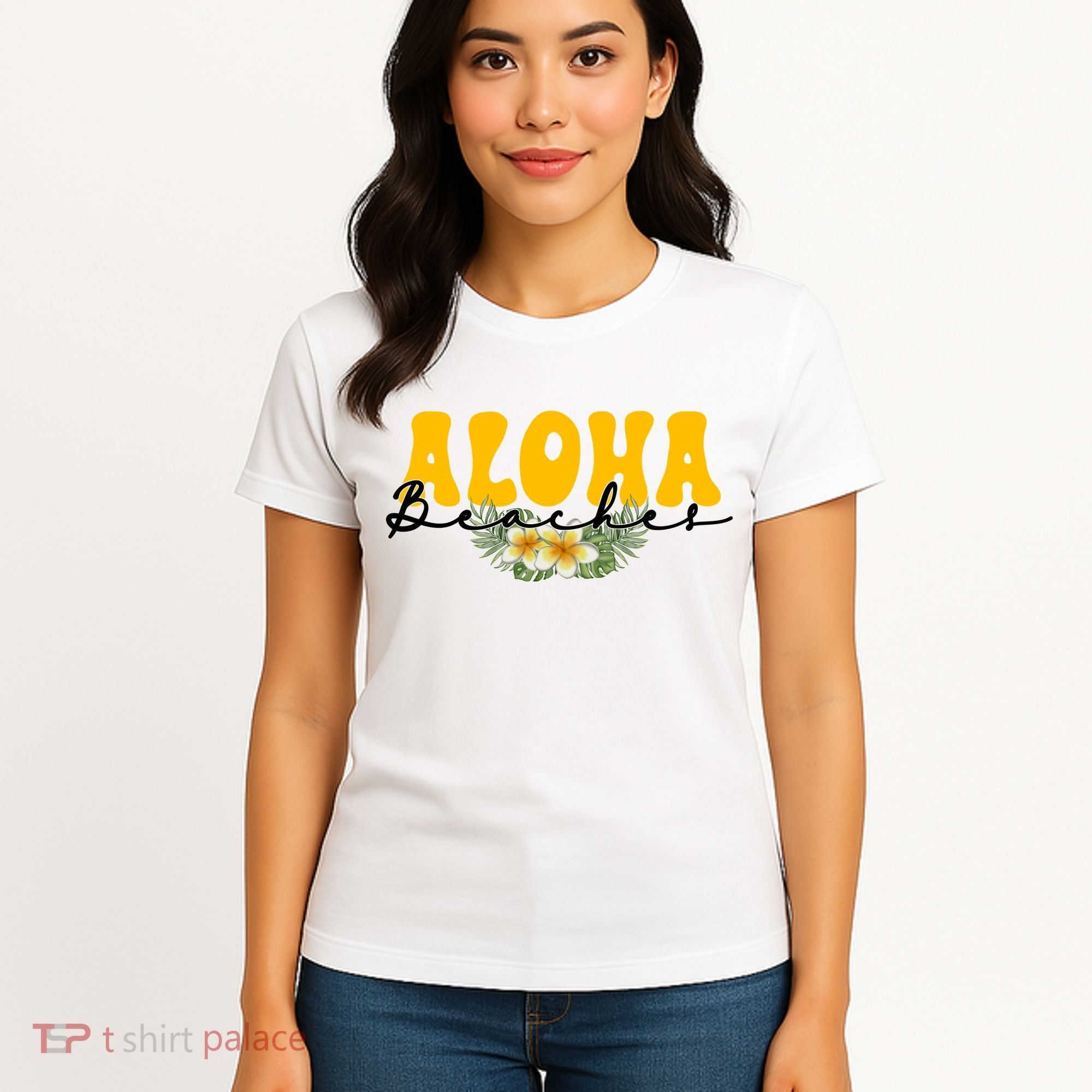 Aloha Beaches Funny Hawaii Tropical Women's T-Shirt