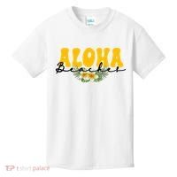 Aloha Beaches Funny Hawaii Tropical Kids T-Shirt thumb 0