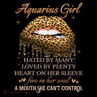 Aquarius Birthday Funny Gift Funny Leopard Sexy Lip Gift Coffee Mug thumb 5