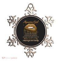 Aquarius Birthday Funny Gift Funny Leopard Sexy Lip Gift Ornament thumb 0