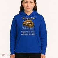 Aquarius Birthday Funny Gift Funny Leopard Sexy Lip Gift Hoodie thumb 5