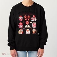 All Booked For ValentineS Day Coquette Bow Teacher Bookworm Women's Sweatshirt thumb 0