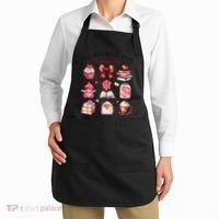 All Booked For ValentineS Day Coquette Bow Teacher Bookworm Apron thumb 2