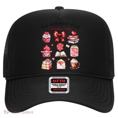 All Booked For ValentineS Day Coquette Bow Teacher Bookworm Hat