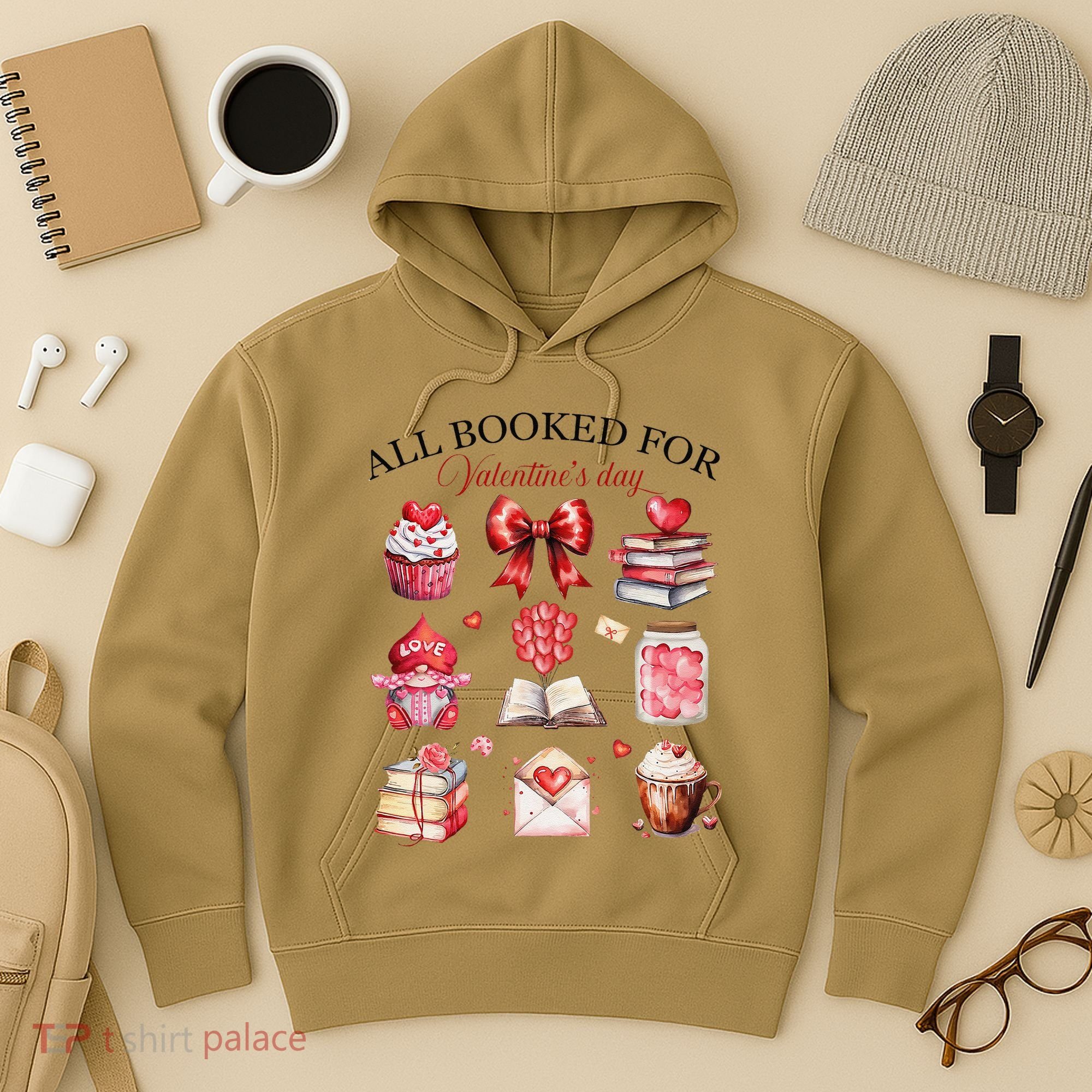 All Booked For ValentineS Day Coquette Bow Teacher Bookworm Hoodie