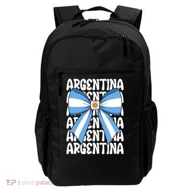 Argentina Bow Graphic Flag Colors Backpack