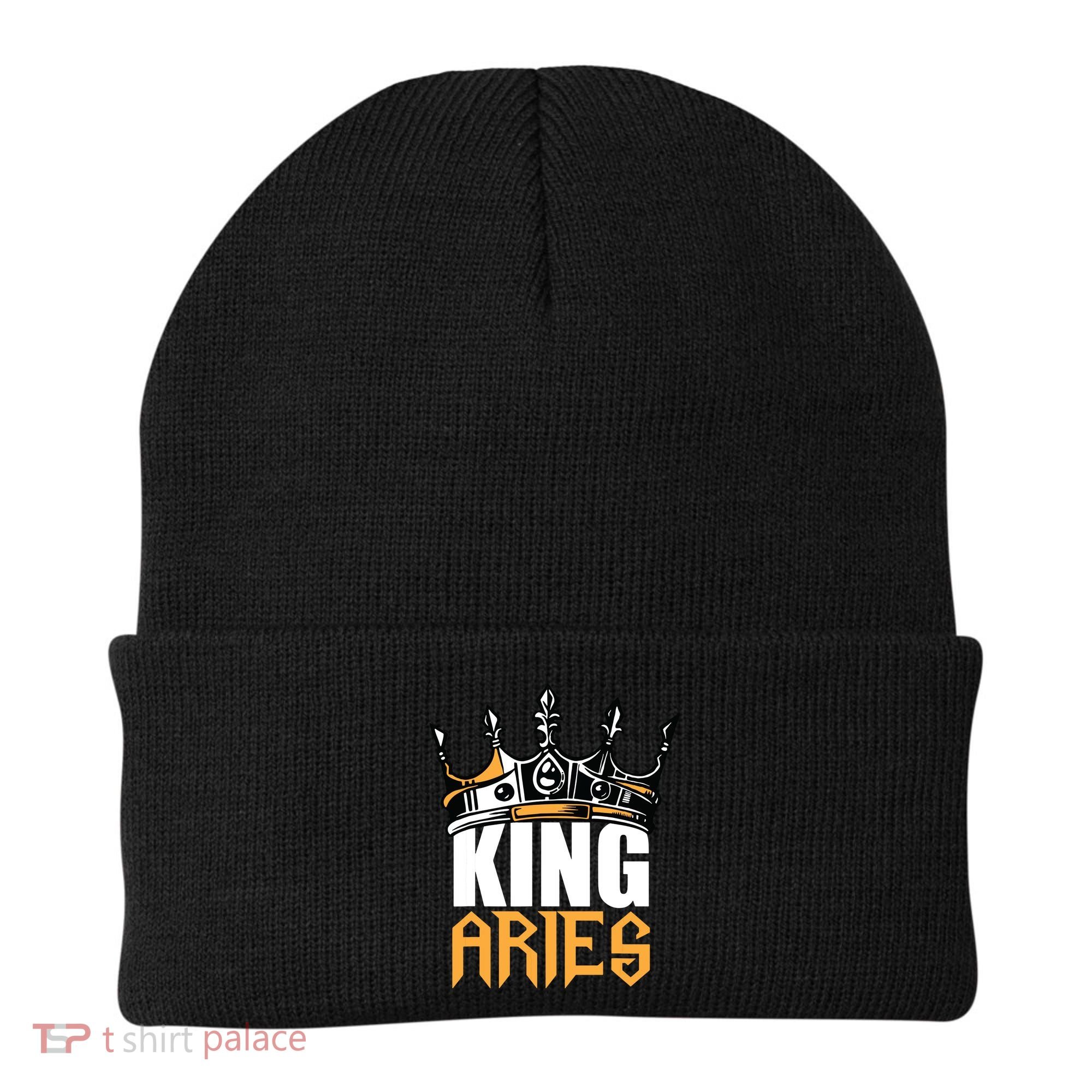 Aries Birthday Gifts King Aries Zodiac Beanie