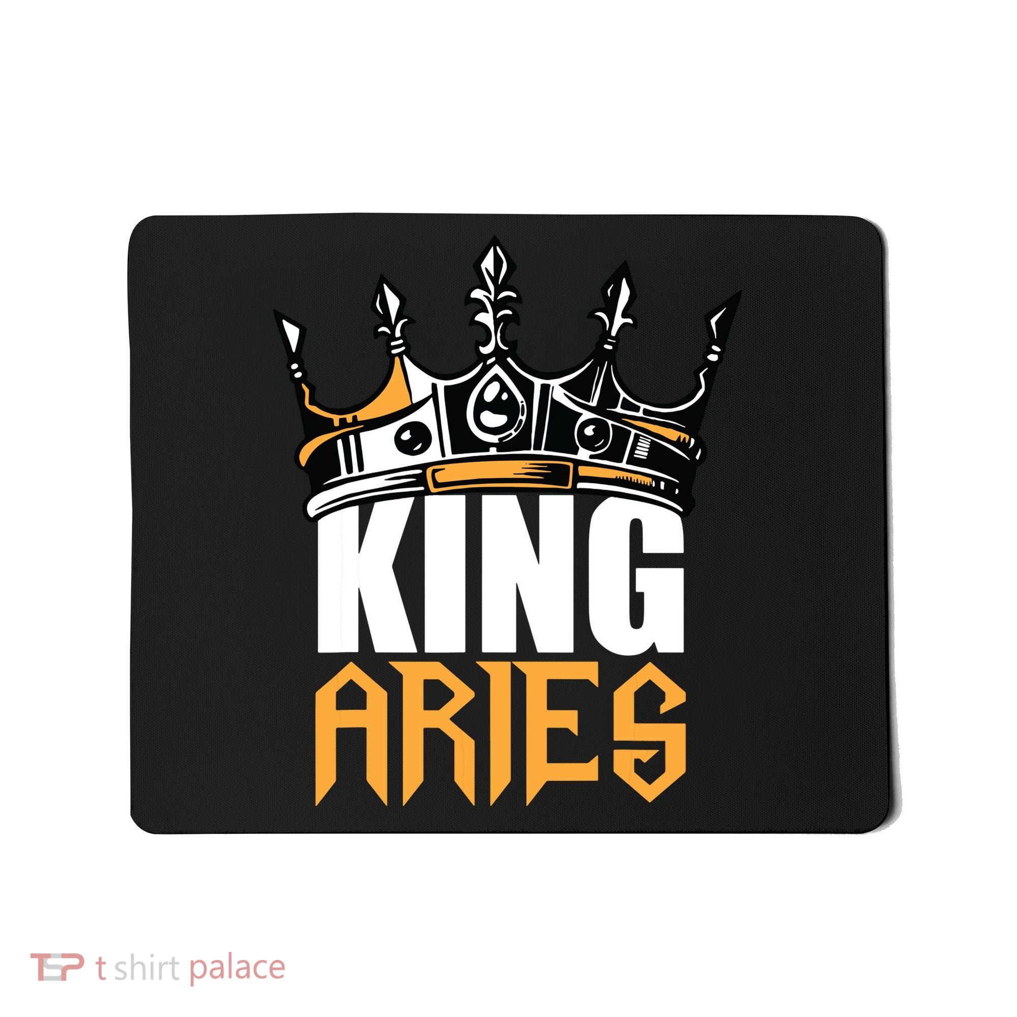 Aries Birthday Gifts King Aries Zodiac Mousepad