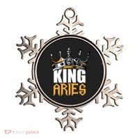 Aries Birthday Gifts King Aries Zodiac Ornament thumb 0