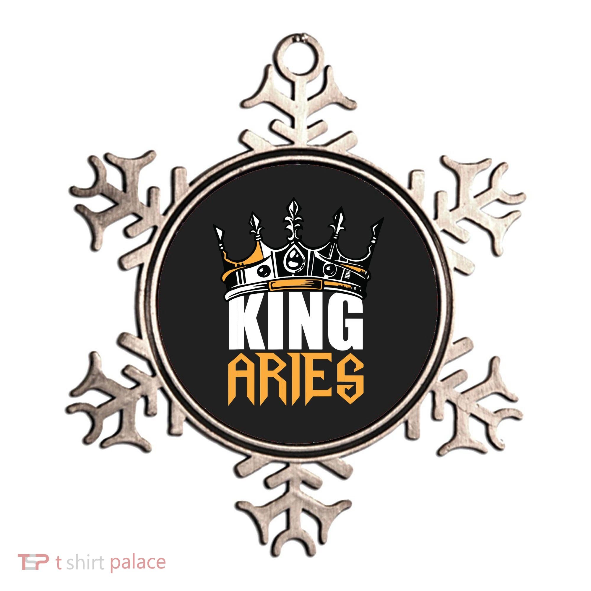 Aries Birthday Gifts King Aries Zodiac Ornament