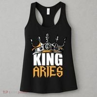 Aries Birthday Gifts King Aries Zodiac Women's Tank Top thumb 3